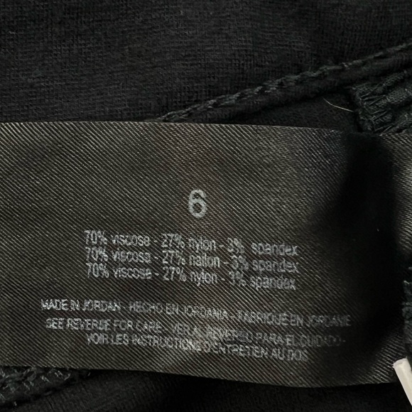 Nine West Stretchy Gramercy Skinny Jeans Women's Solid Black - Picture 10 of 15